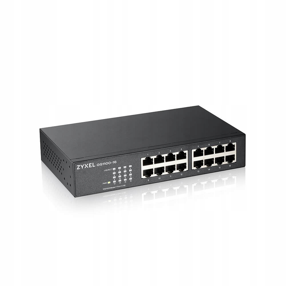 Zyxel Přepínač GS1100-16-EU0103F 16x Gigabit Unmanaged