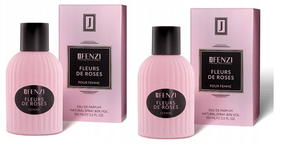JFenzi Fleurs De Roses 2x100 ml dámská parfémovaná voda komplet