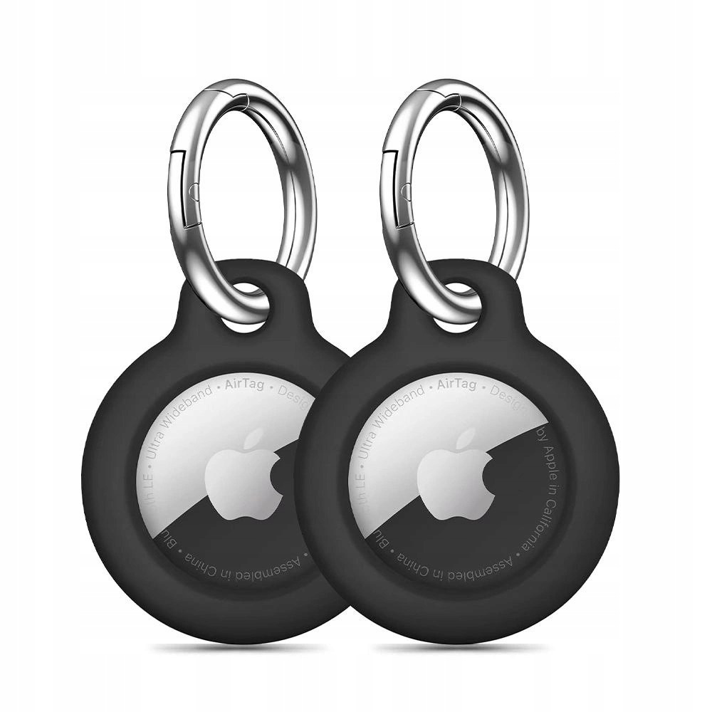 Etui Tech-Protect Rough 2-pack na Apple AirTag czarne