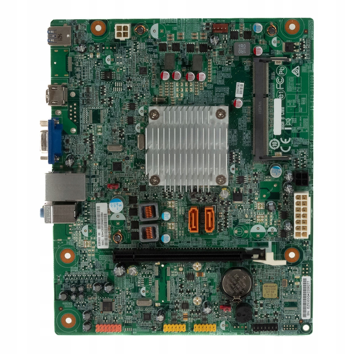 Ecs Cibti Intel J1900 Cpu So-dimm DDR3 PCIe Sata mATX