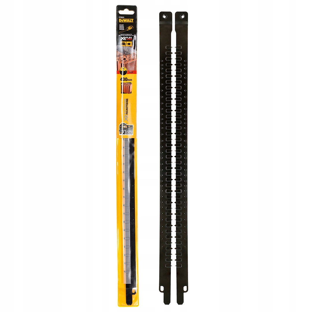 2 pilové listy Porotherm 12 pro cihly Alligator 430 mm 48T DeWALT DT99591