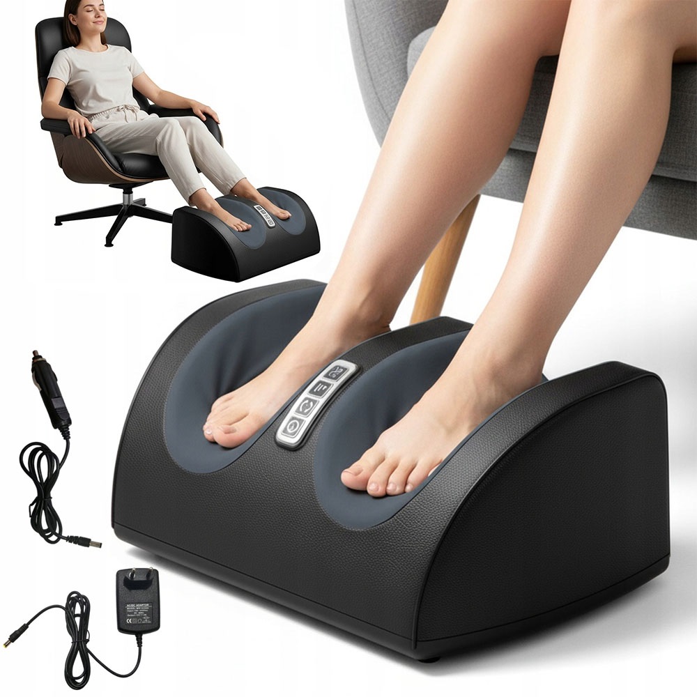 Masażer Do Stóp Shiatsu Elektryczny Grzanie Do Masażu