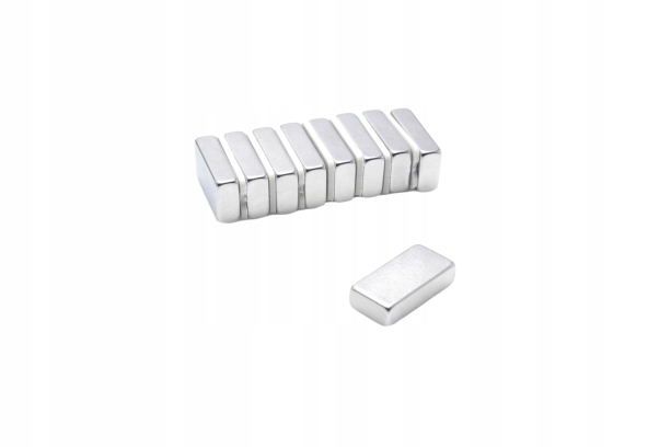 

Magnes Neodymowy Płytkowy Mpł 20x10x5 N38 10 szt.