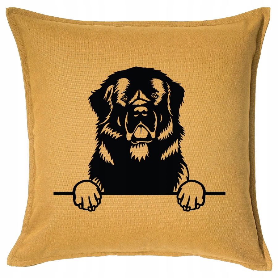 

Nowofundland Nowofunlandczyk Pies Dog poduszka