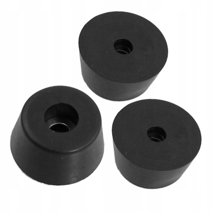 Nóżka gumowa okrągła 13mm 4 szt