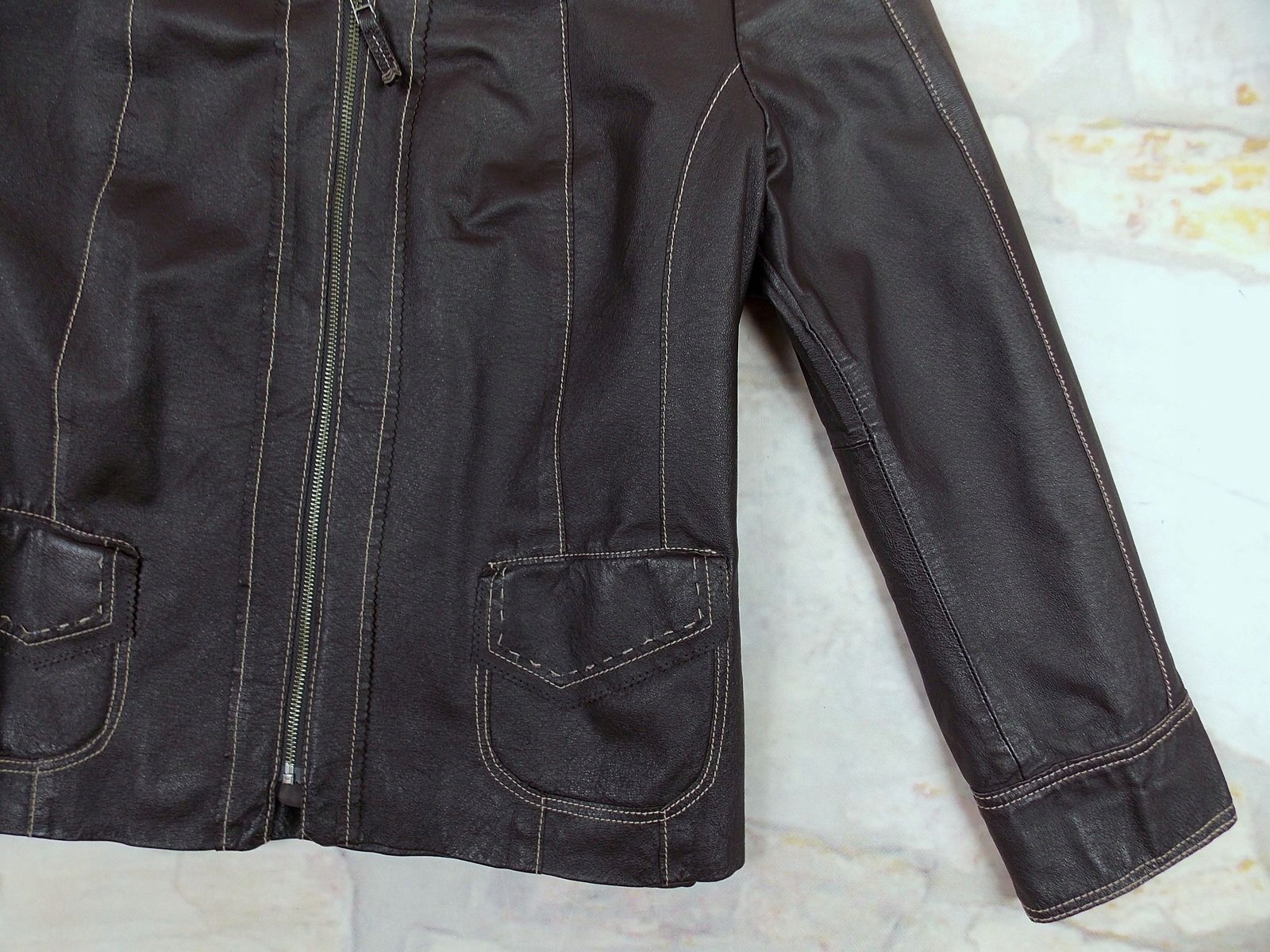 Celina kurtka skórzana styl ramoneska 48 Model -----