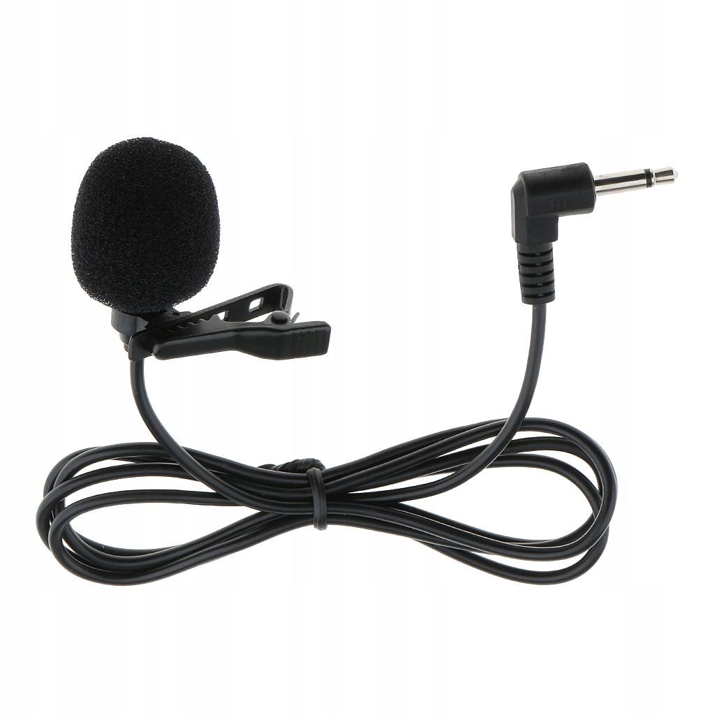 Clip on Microphone Mikrofon XLR Krawat Marka bez marki