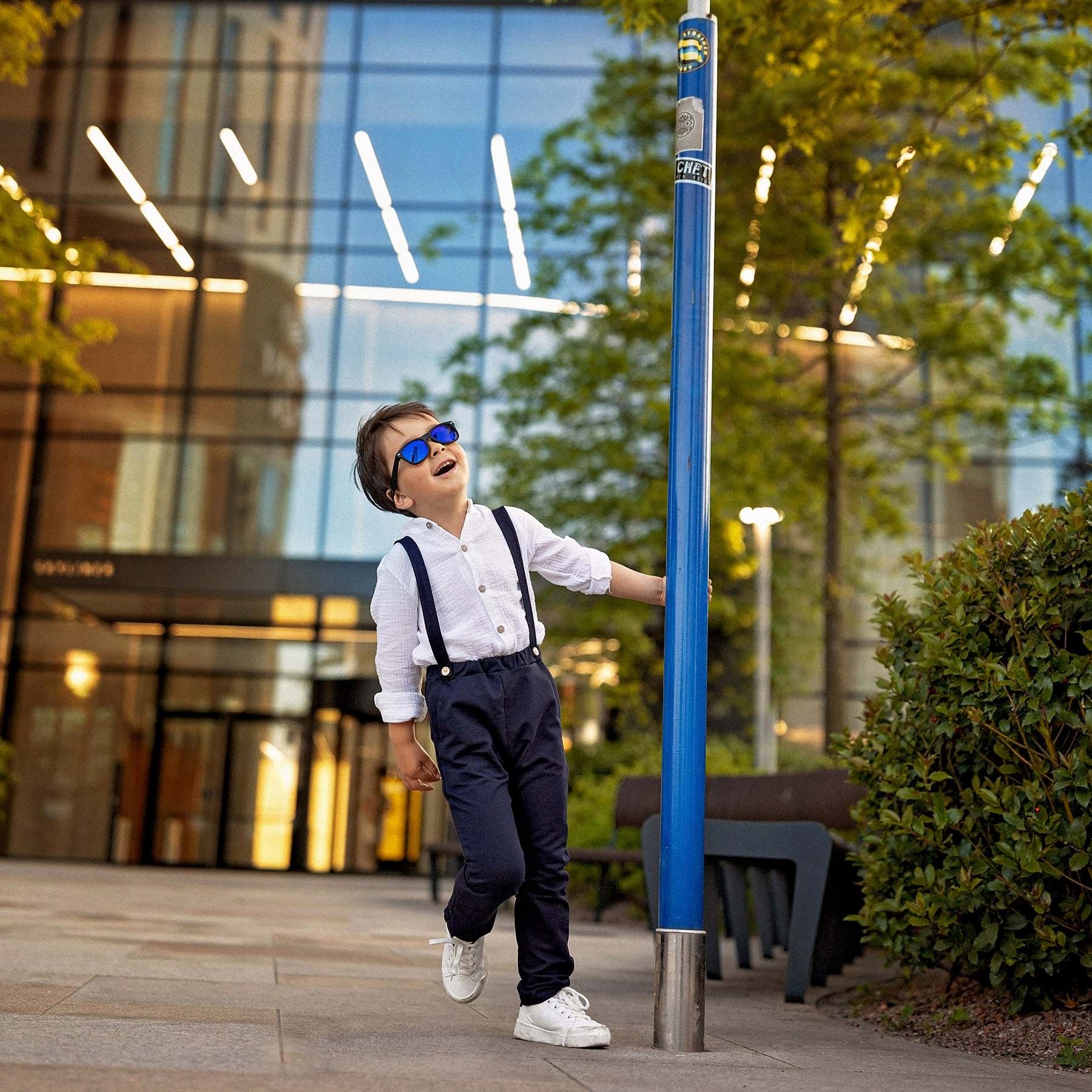 TuSzyte | Koszula muślinowa chłopięca R.104/110 Płeć chłopcy