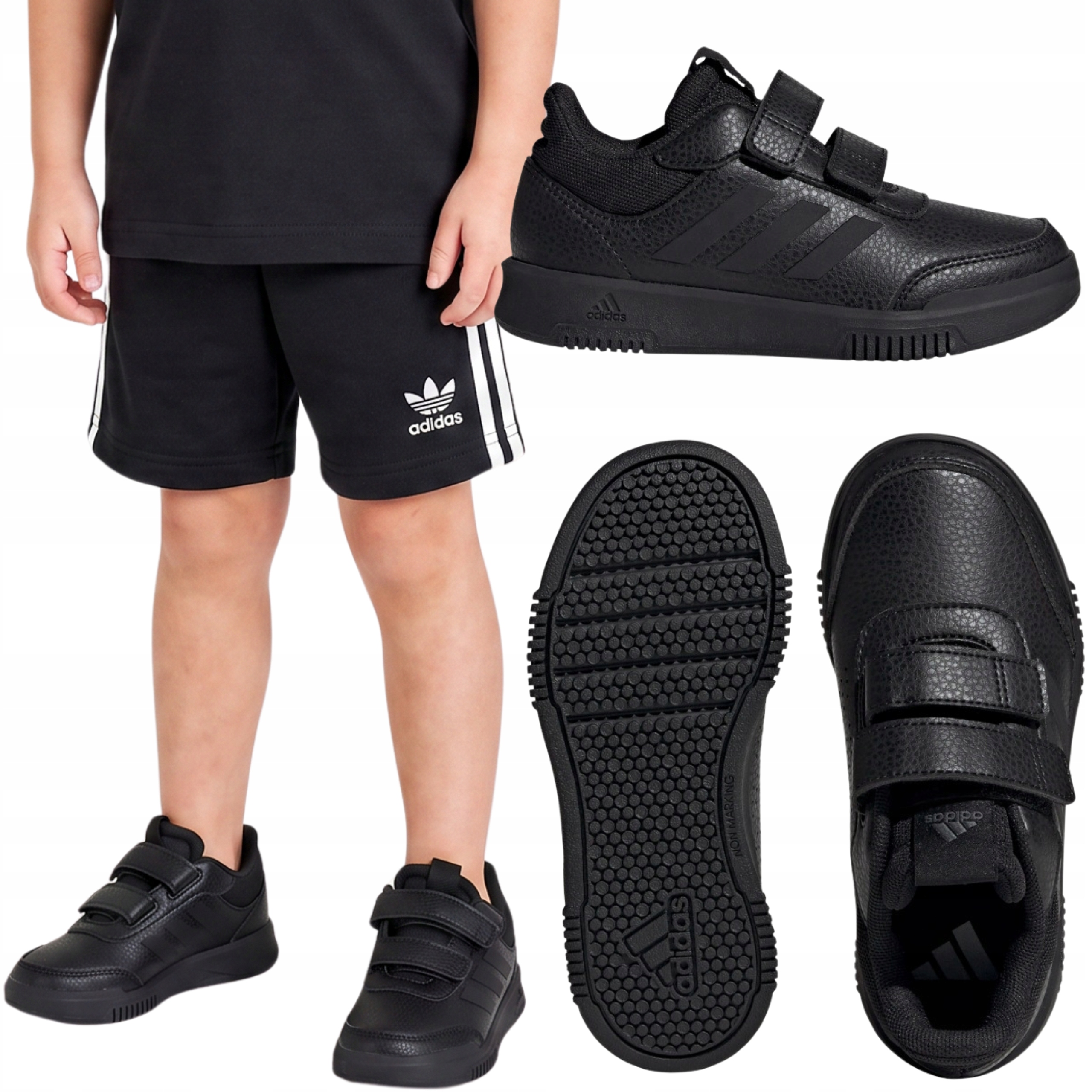 Buty Sportowe Dziecięce Adidas Sneakersy Na Rzep Lekkie 25