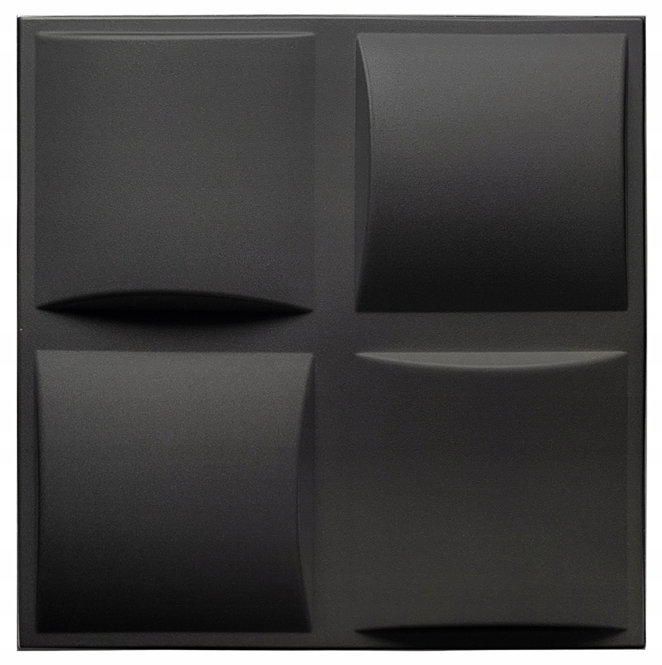 Czarne PANEL dekoracyjne KASETONY na sufit 3D PLED Typ dekor