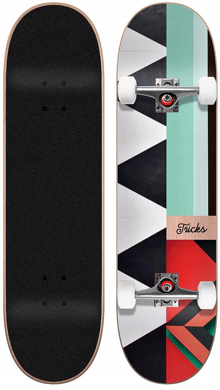 deskorolka Tricks Pattern Complete Multicolor