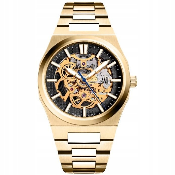 Pánské Hodinky Adriatica A8326.1116SA zlaté