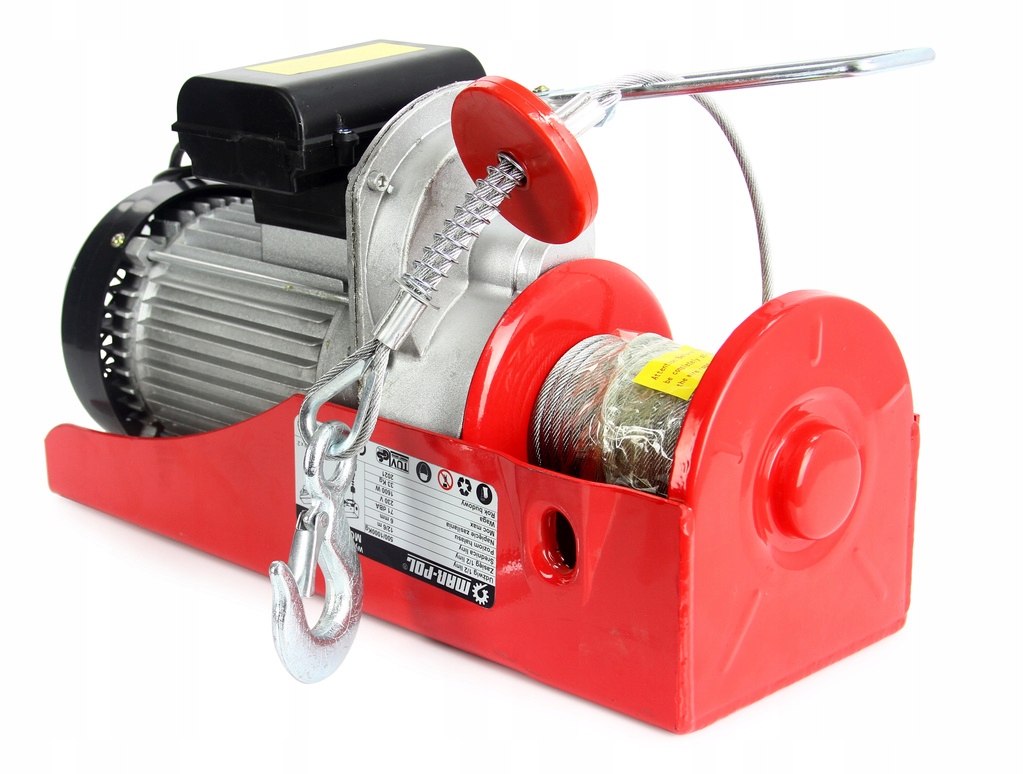 WYCIAGARKA wciagarka ELEKTRYCZNA budowlana 1000kg Producent code LINOWA wyciagarka 230v LINA