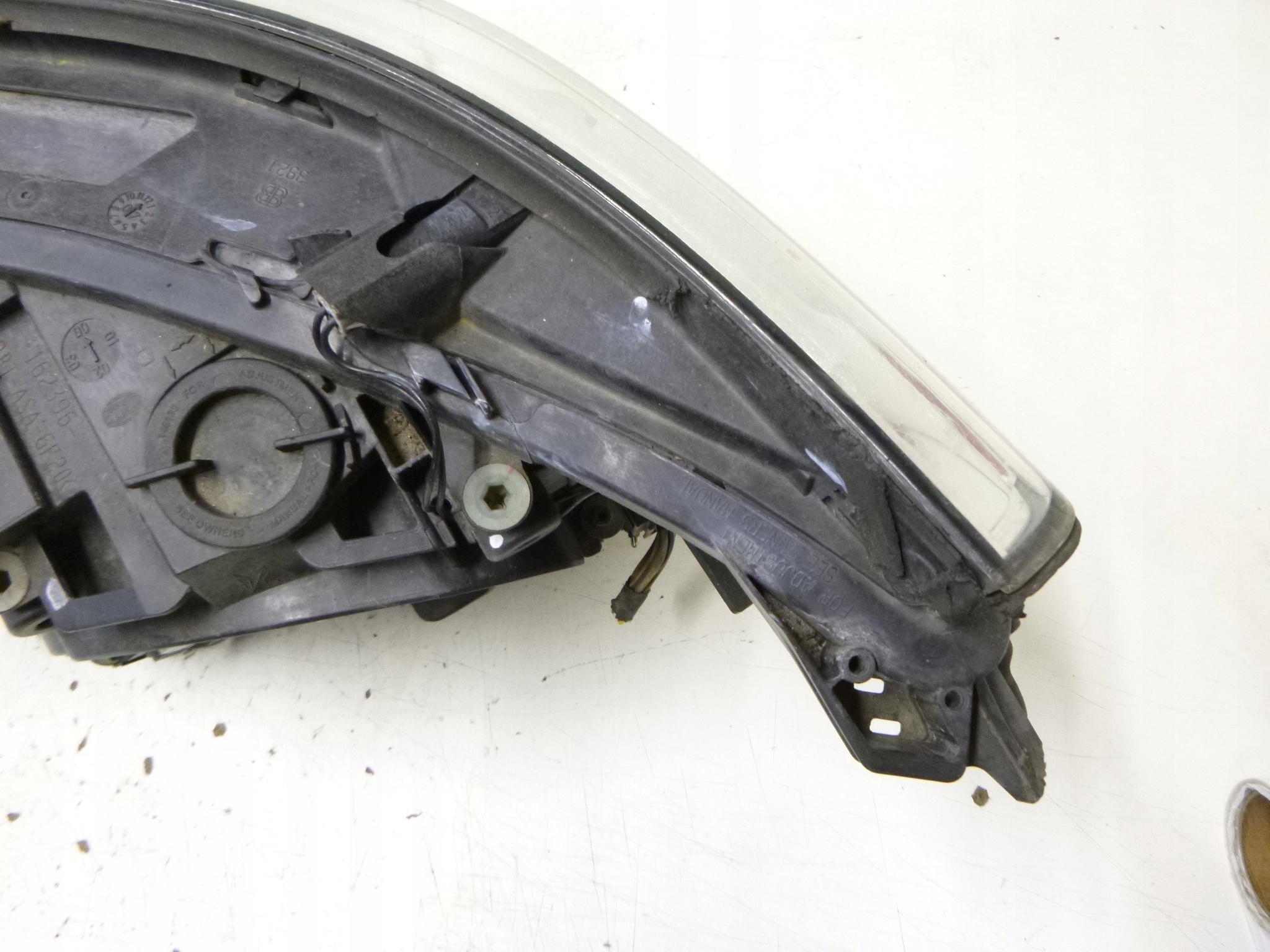 light front complete BMW E60 E61 XENON positioning