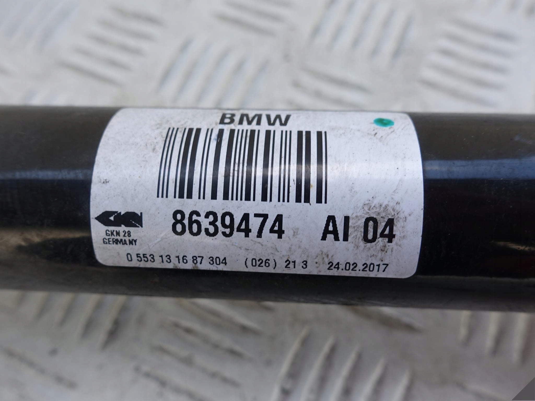 BMW 6 G32 7 G12 X-DRIVE semi-axis right rear part 30iX 40iX