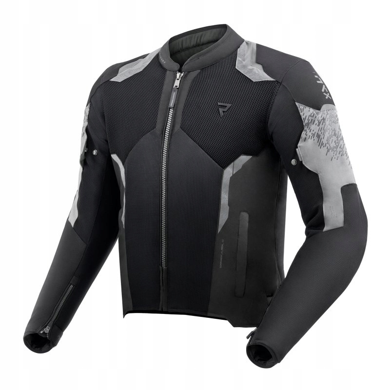 Textilná Bunda Rebelhorn Jax Black/grey Xs