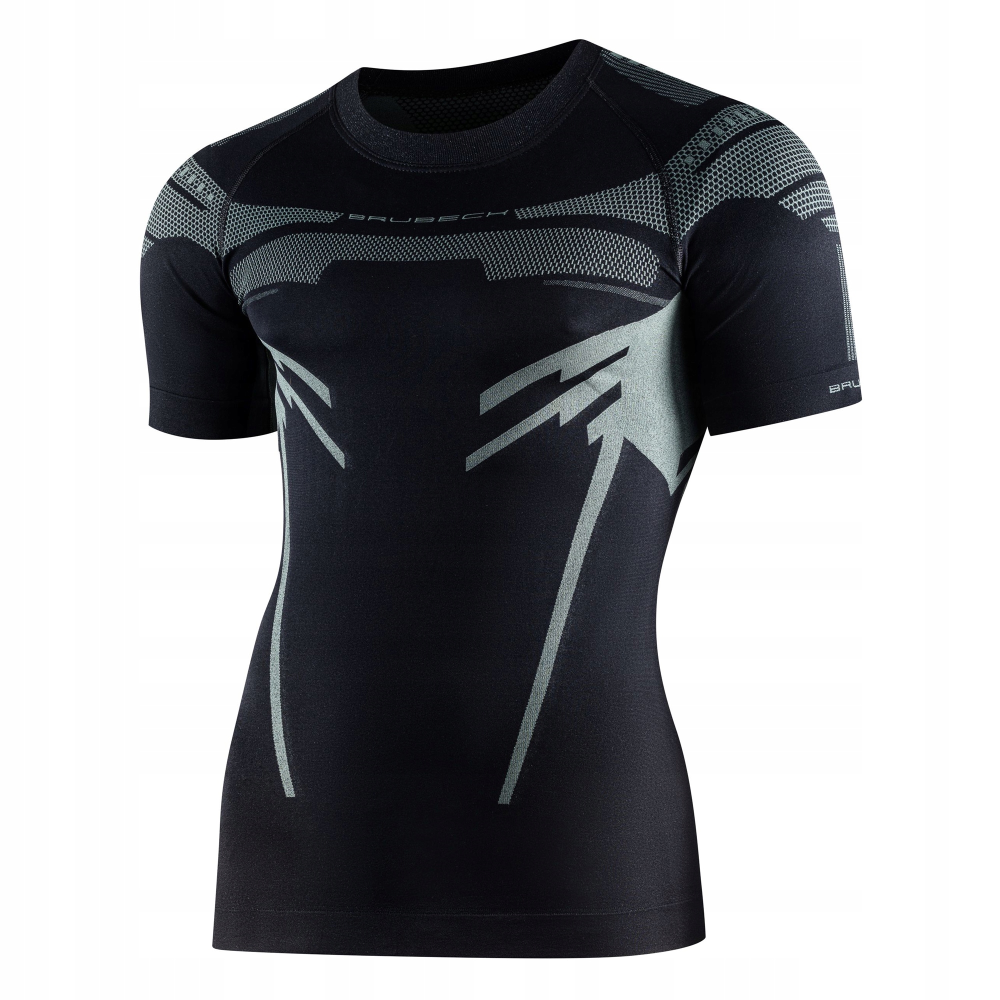 Bielizna termoaktywna męska Brubeck DRY Komplet Koszulka + Legginsy Kolor czarny