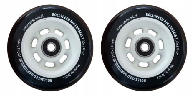 Koła Roll'x SKATE UR100 M2-medium (uzbrojone) - 2 szt.