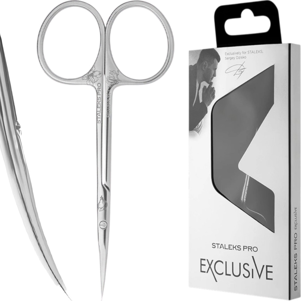 Přesné nůžky na nehtovou kůžičku Staleks Pro Exclusive Magnolie