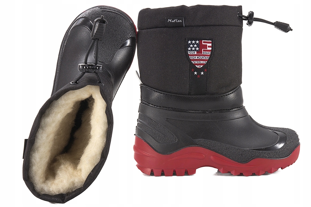 RENBUT MUFLON 32-468 ŚNIEGOWCE ZIMOWE WEŁNA 33/34