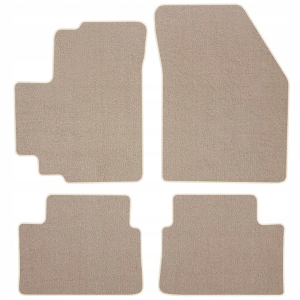 Nissan Pixo 09-13 Velurové koberce Comfort Béžová
