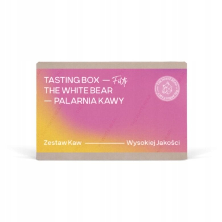 Káva zrnková The White Bear Tasting Box testovací sada, filtr 4x80 g