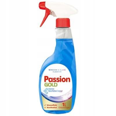 Levně 6X Passion Gold Tekutina na sklo, modrá, 1 l