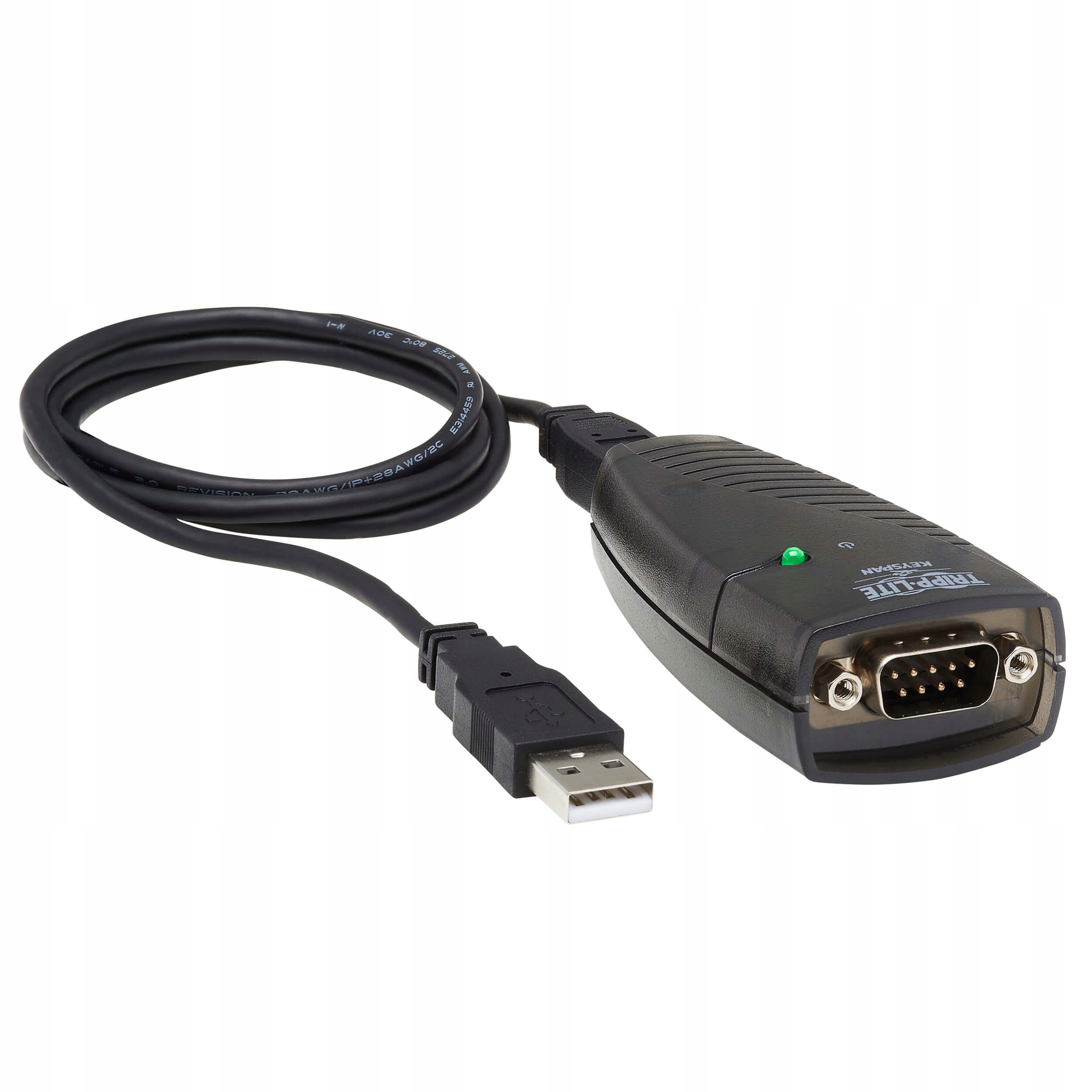 Adaptér USB-A/RS232 (DB9), Samec/Samec, 0.91m