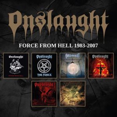 CD Onslaught Force From Hell 1983-2007