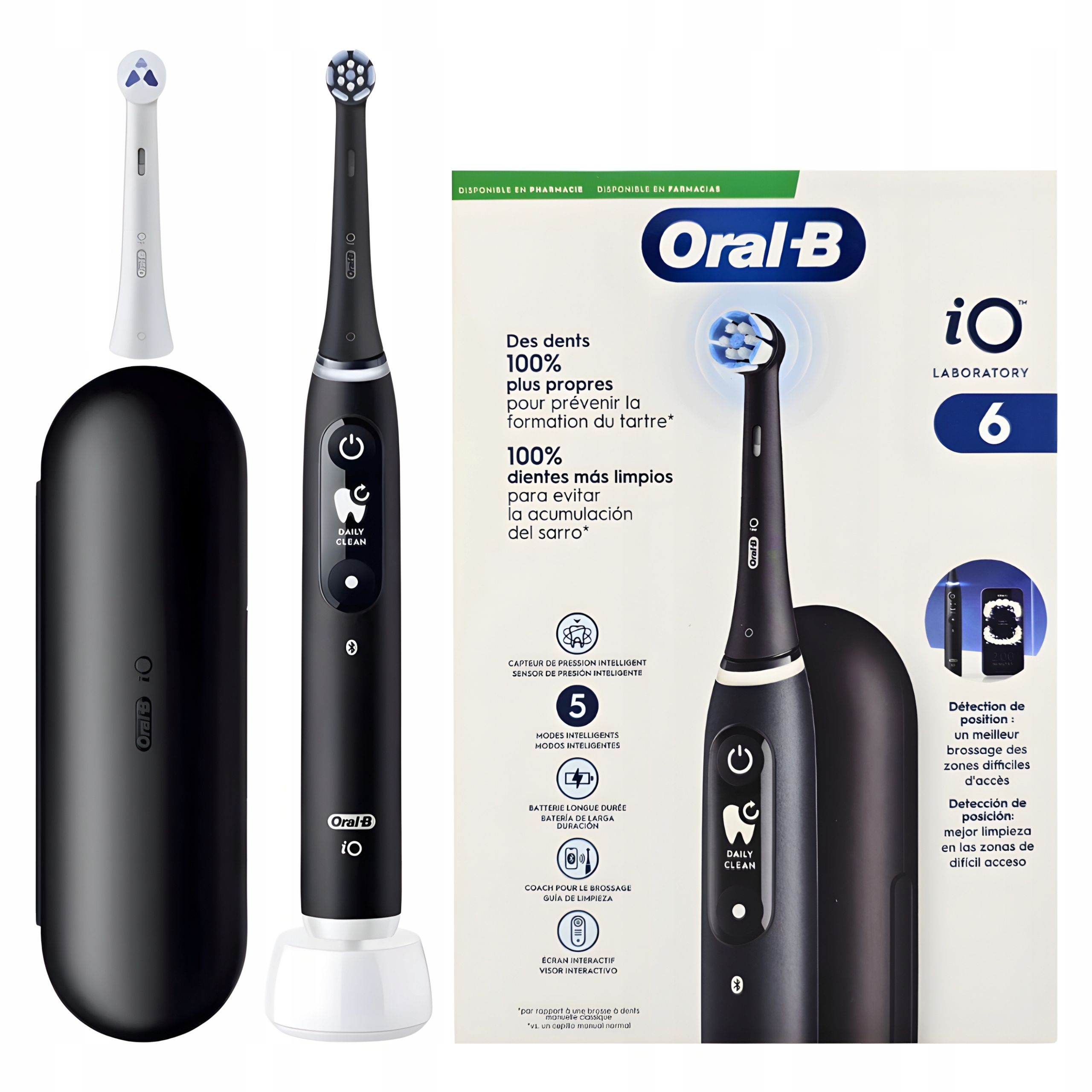 Szczoteczka Elektryczna Oral B iO 6 do zębów z Bluetooth Końcówka