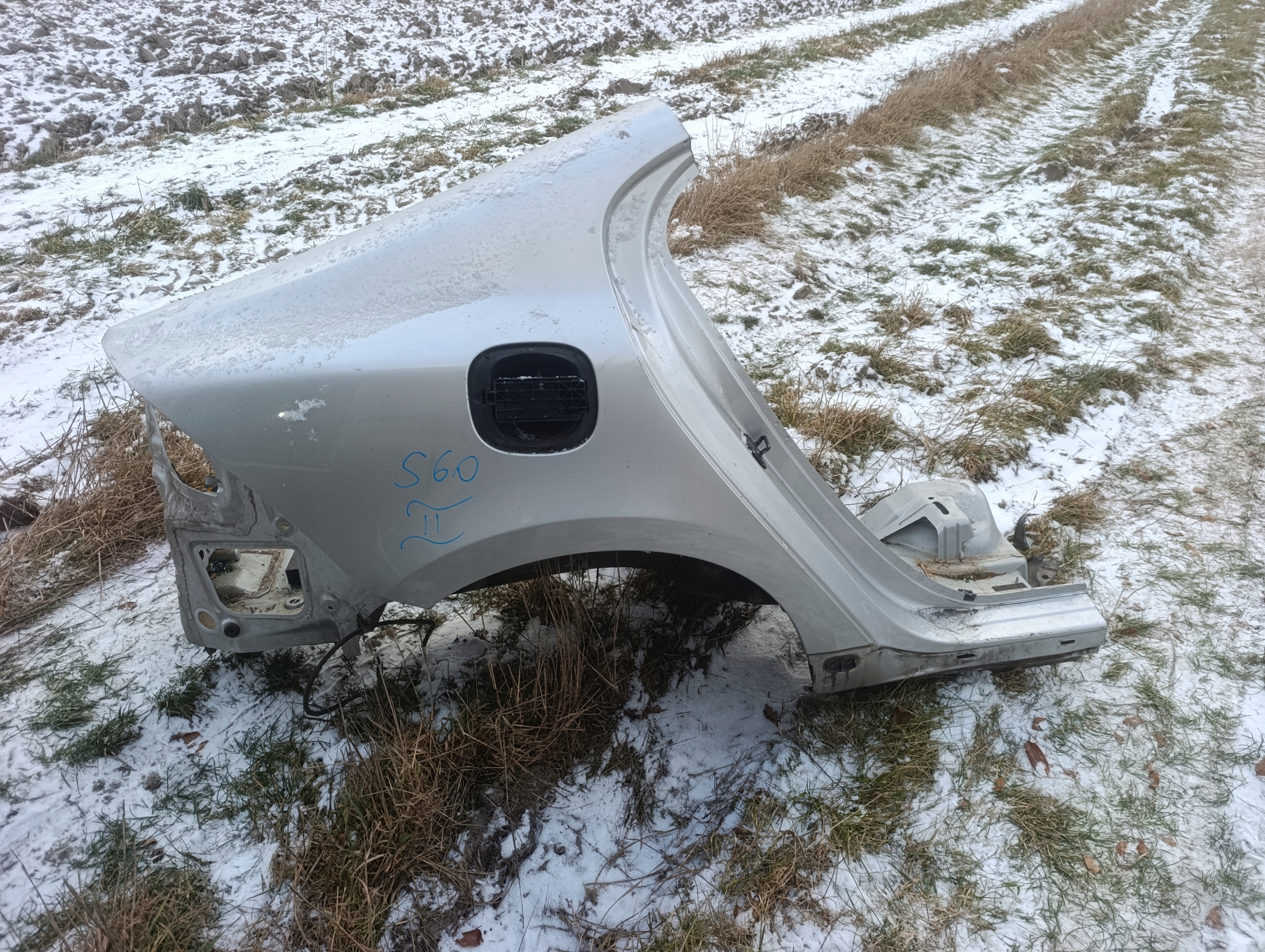 quarter right rear part VOLVO S60 II 2010-2019