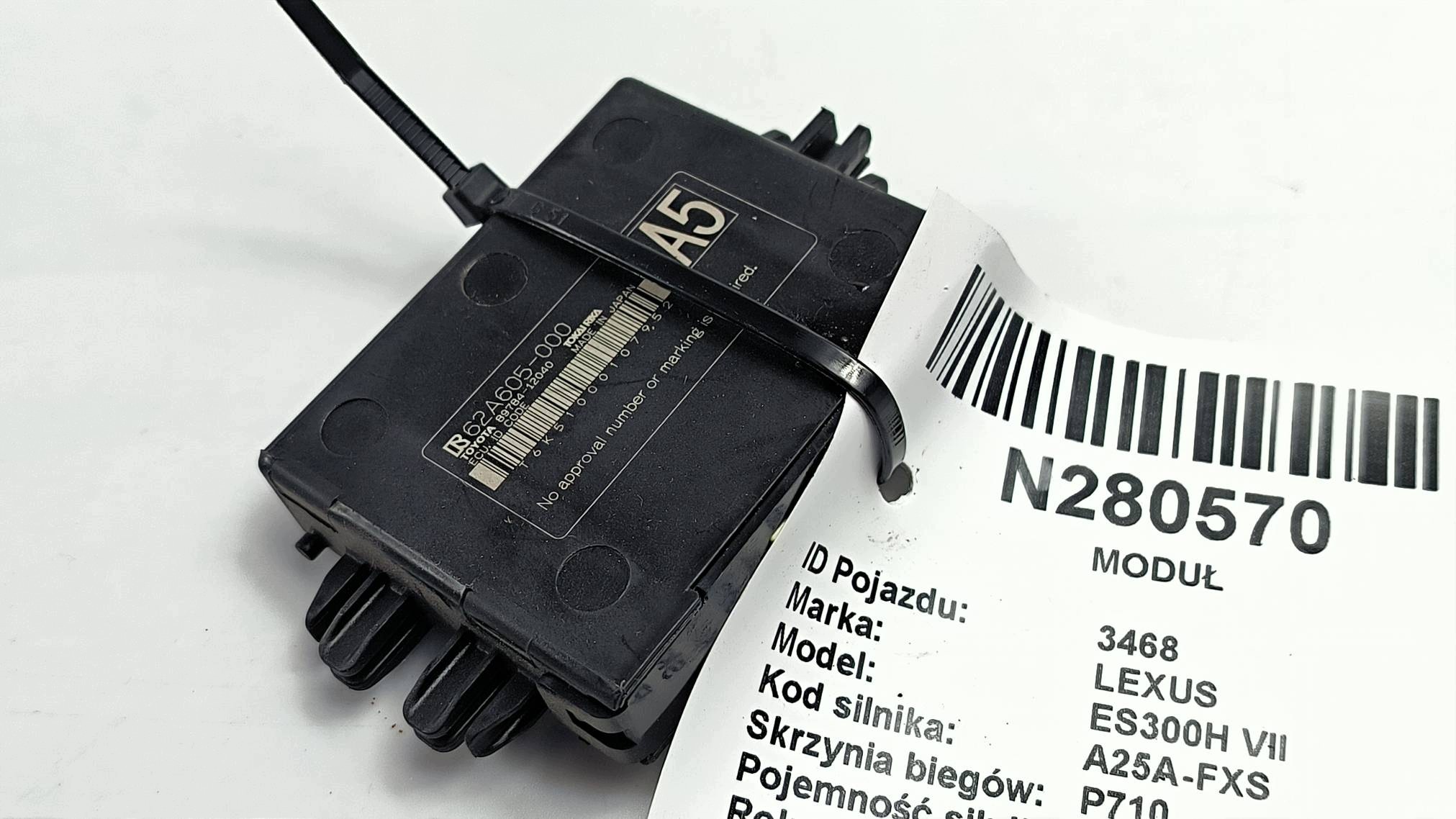 modulo IMMOBILIZERA 89784-12040 LEXUS ES300H VII