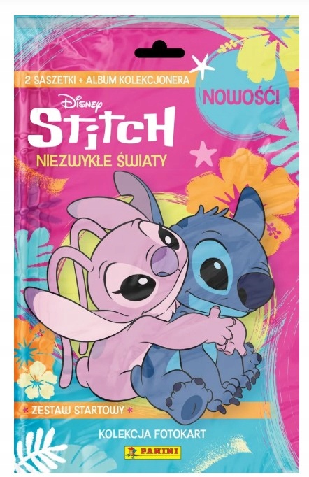 Album Stitch Zestaw Startowy Na Foto Karty Kolekcjonera +2 Saszetki