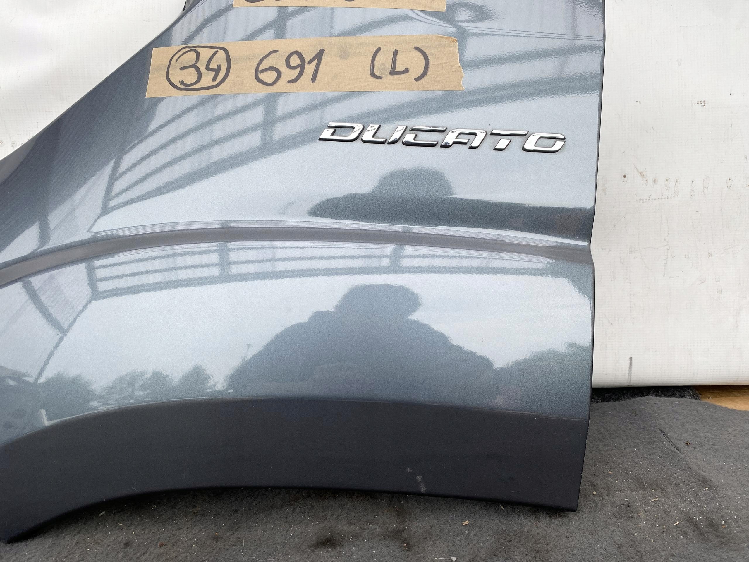 DUCATO BOXER JUMPER 14- Aile Avant Gauche Graphite 691 Original
