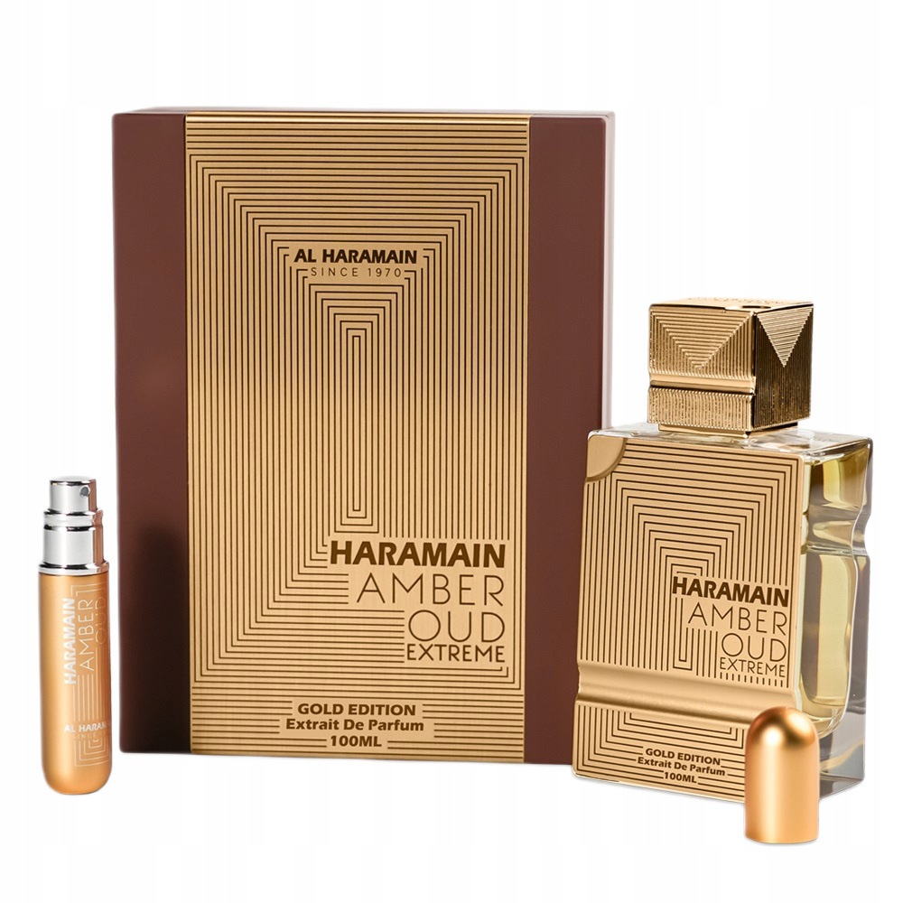 Al Haramain Amber Oud Gold Edition parfémový extrakt 100 ml atomizér 10 ml