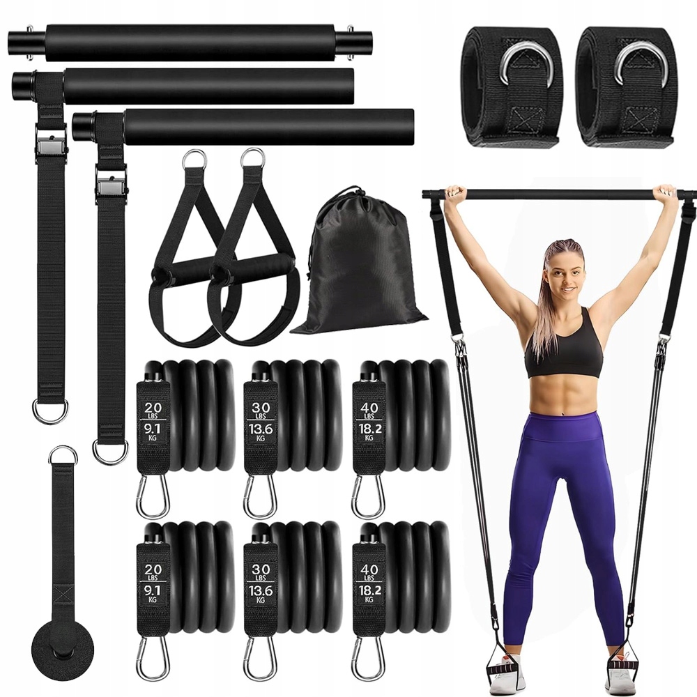 Hrazda S Expandéry Pro Fitness Gumový Pilates, Zátěž