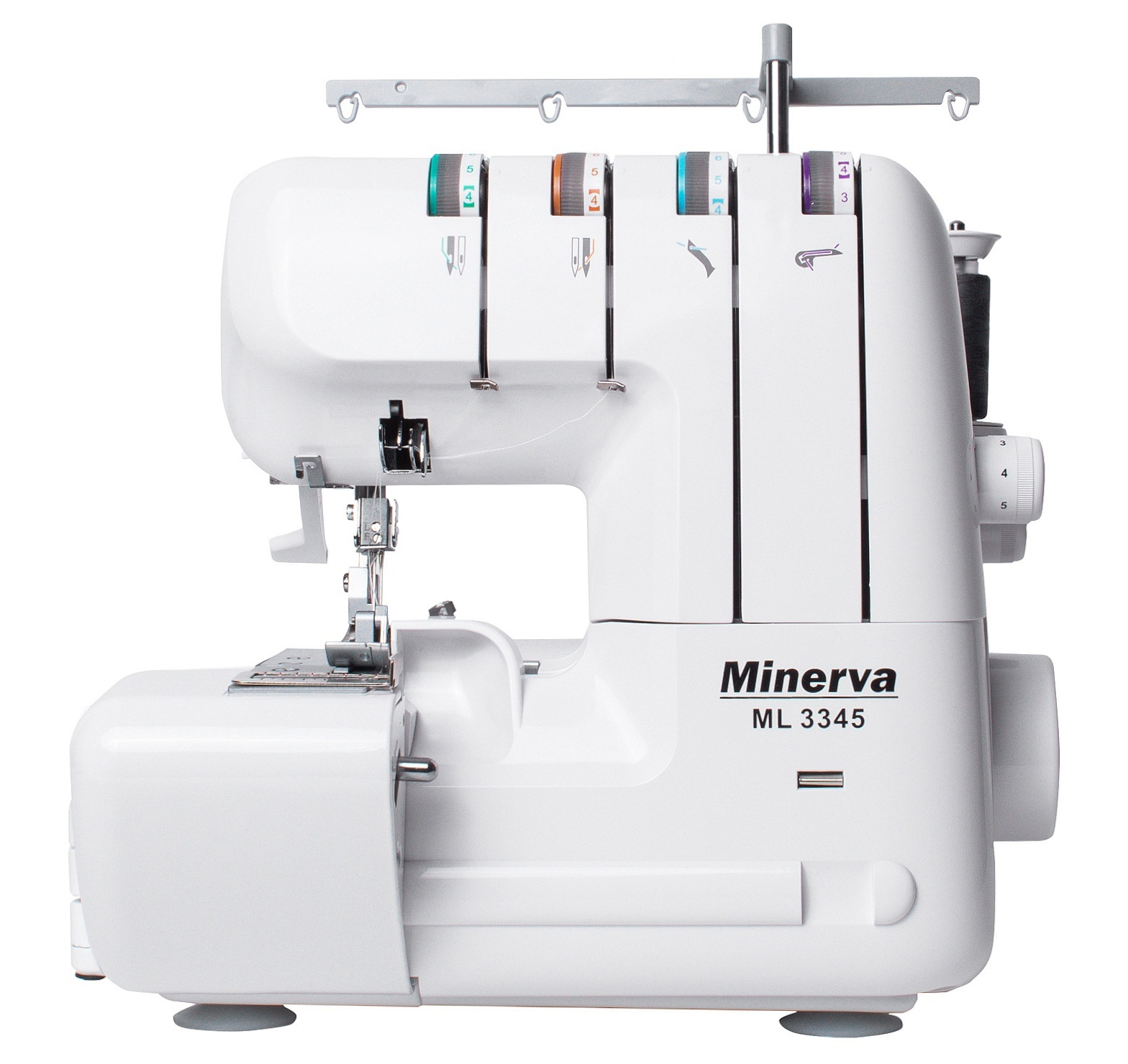 Owerlok overlock 4-nitkowy Minerva ML3345 mocny łatwy w obsłudze