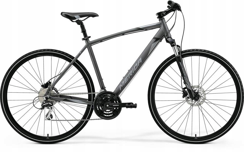 Rower męski Merida Crossway 20D 20-D anthracite grey 20" M-L