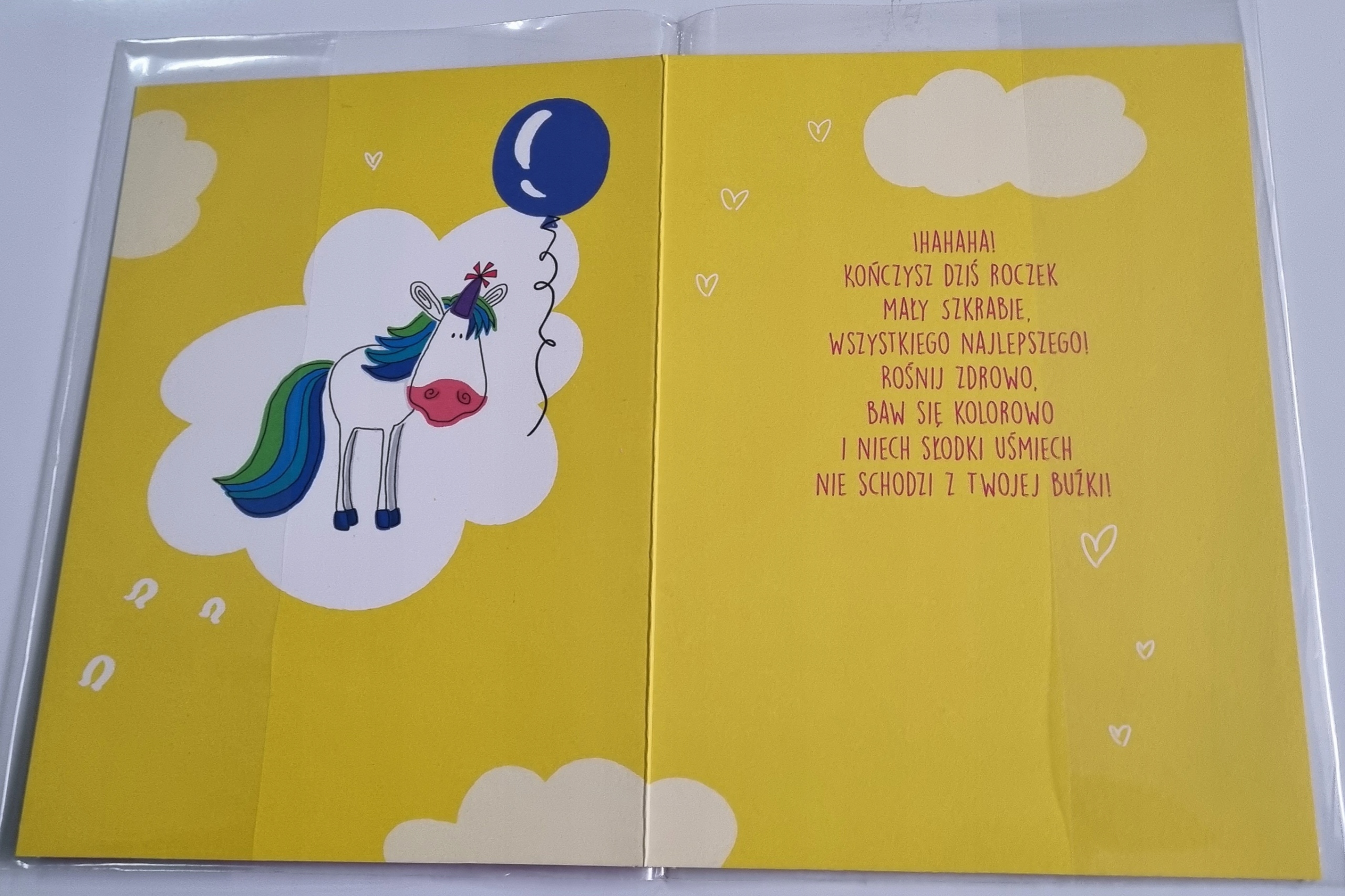 KARTKA URODZINOWA CYFRA 1 Kod producenta KB61734