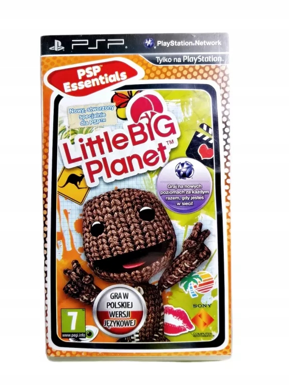LittleBigPlanet PlayStation Portable (PSP) pudełkowa