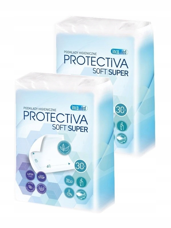 абсорбуючі килимки PROTECTIVA Soft 60x60 60 шт