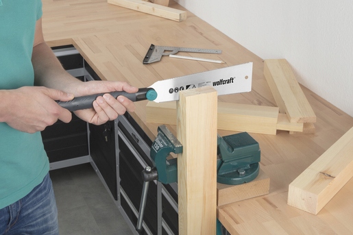 WOLFCRAFT PIŁA RĘCZNA JAPOŃSKA DO DREWNA 240MM Przeznaczenie do drewna