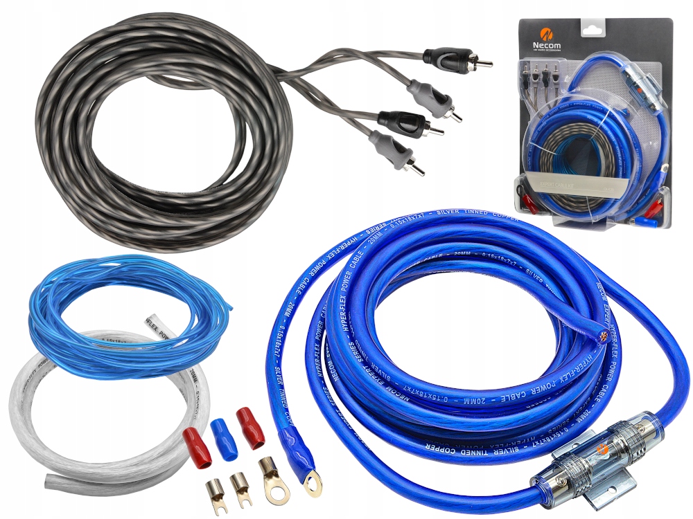 NECOM KABLE DO WZMACNIACZA BEZPIECZNIK 20 mm2 EAN (GTIN) 8694421087027