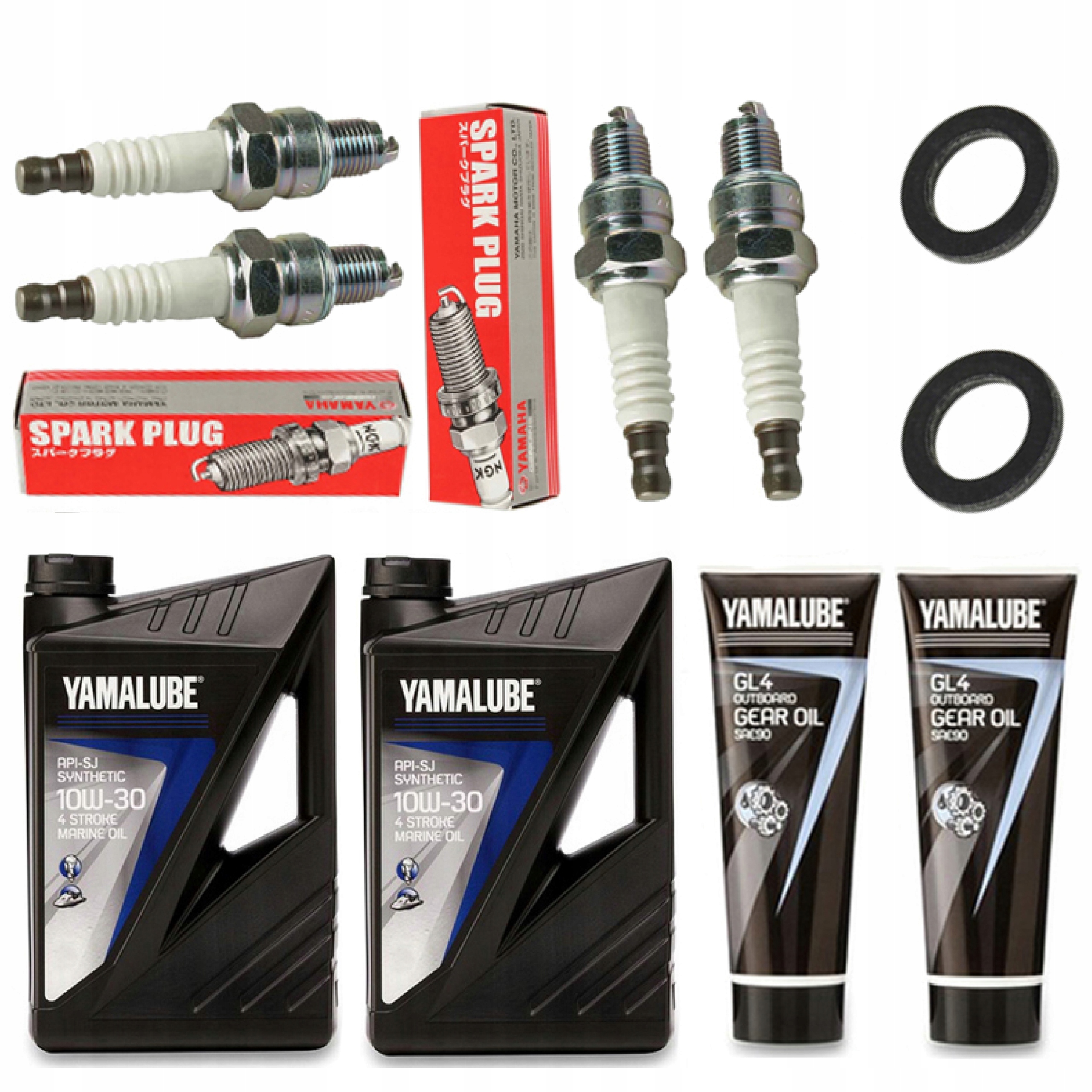 F60C F60F F50F F50H zestaw serwisowy Yamaha Yamalube 10W30 Oleje Świece