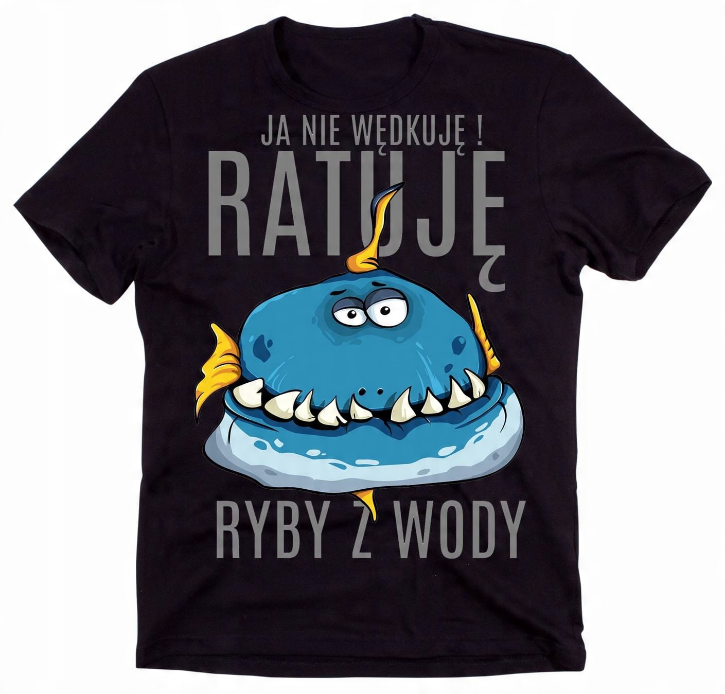

T-shirt koszulka dla wędkarza roz XXXL
