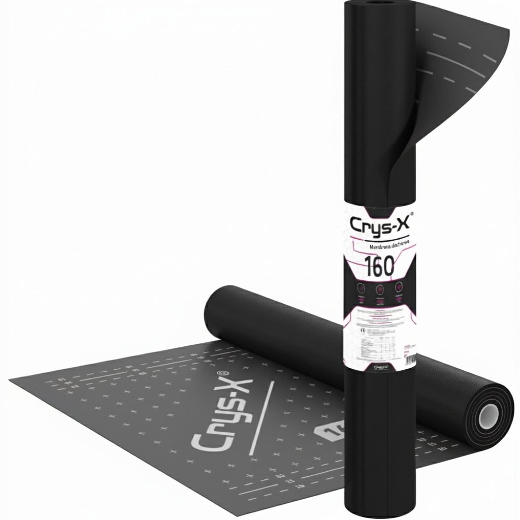 Membrana dachowa 160g Crys-X folia na dach Wytrzymałość Aż 275/165N! 75m2