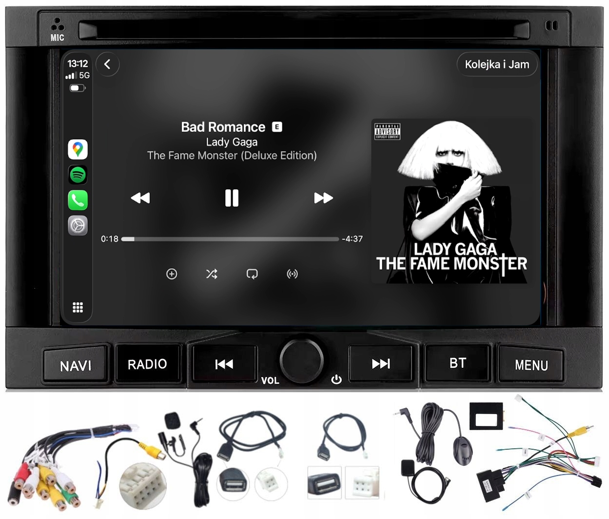 Rádio Navigácia Gps Citroen C2 2003-2009 2GB 64GB Wifi Bt Carplay