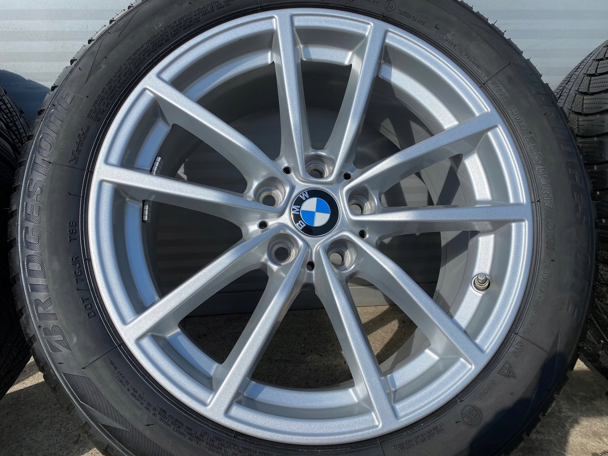 OEM felgi 3 G20 G21 17 V778 + czujnik rdc Średnica felgi 17