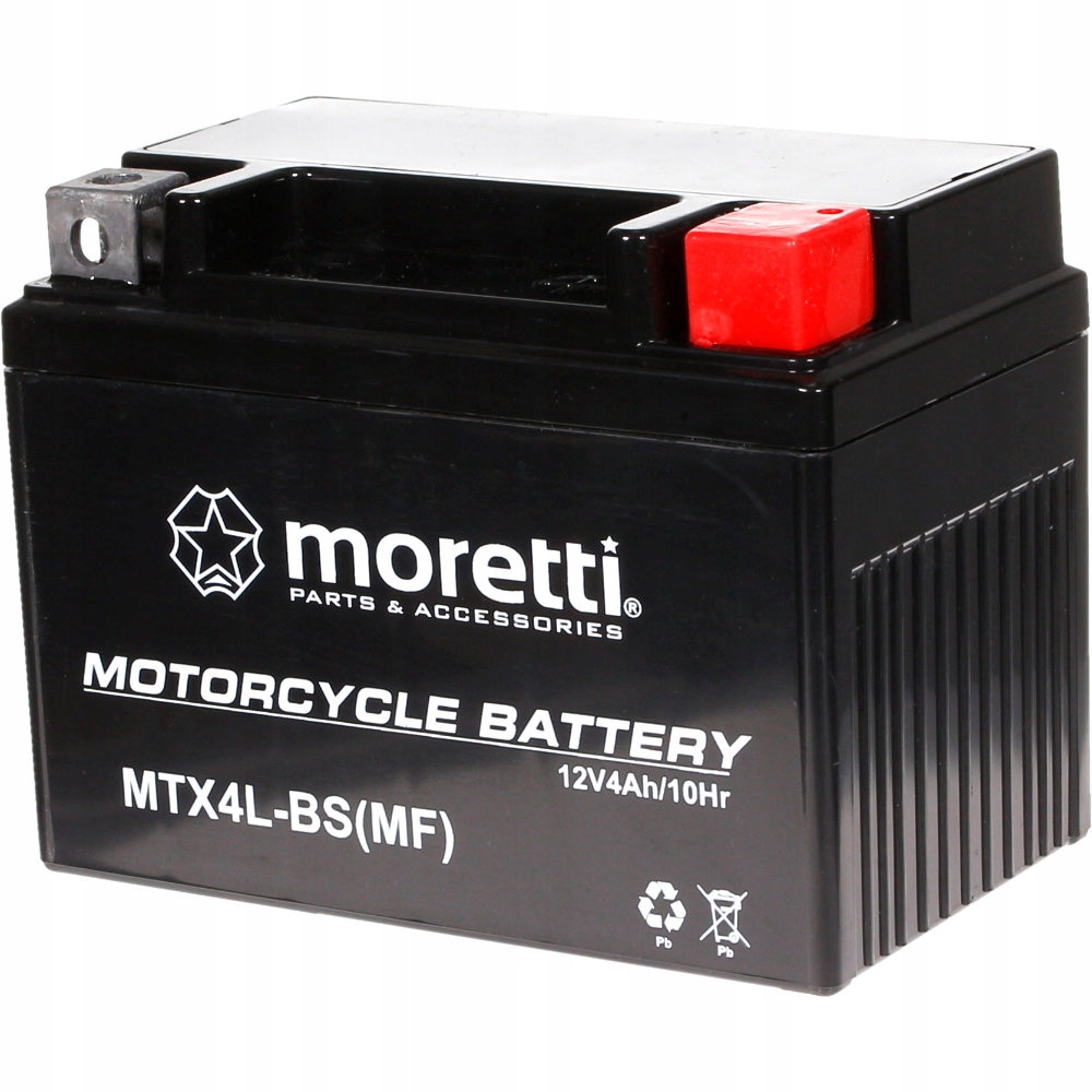 

Akumulator Żelowy Moretti YTX4L-BS Skuter Junak