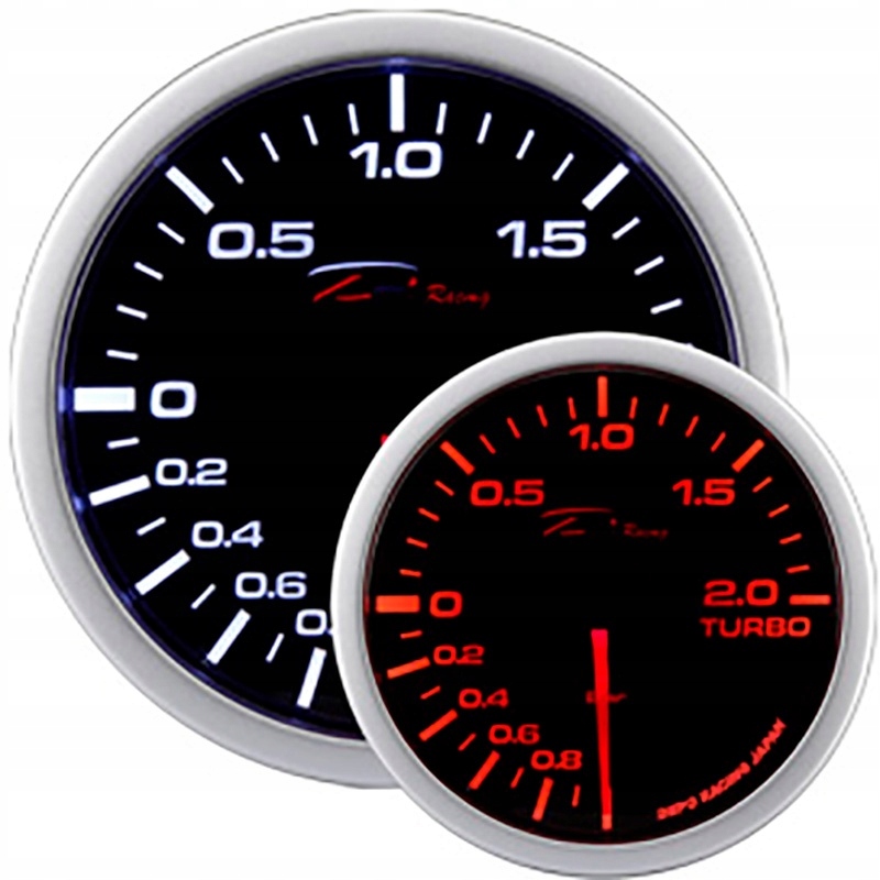 Manometer 52 mm 1 2 bar Depo Racing Turbo Outlet